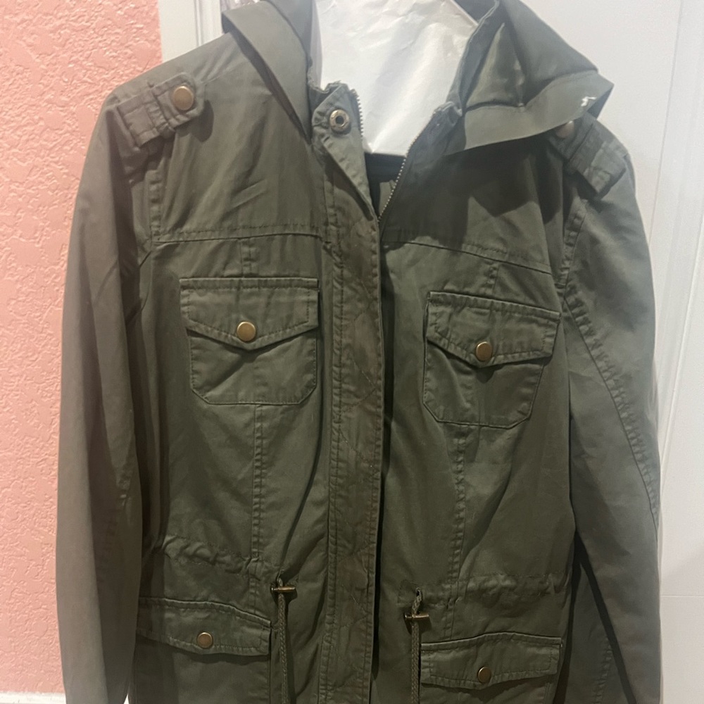 Olive green jacket